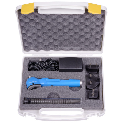 5 USB Otoscope case blue