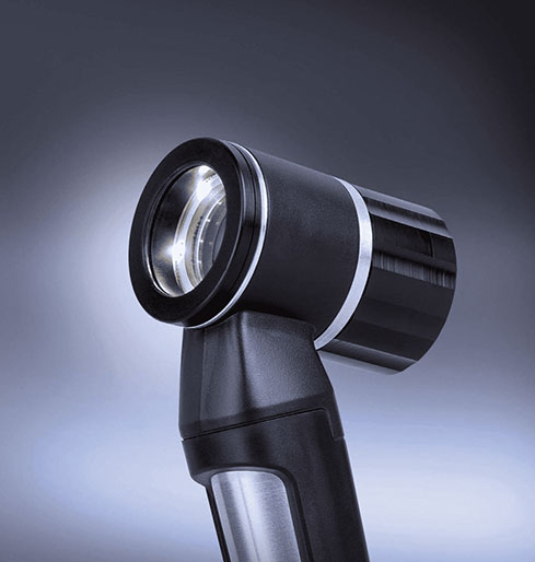 Dermatoscopes utstyr